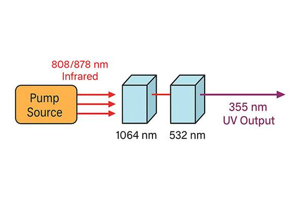 355nm UV output